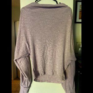 Lilac We The Free Off the Shoulder Sweater